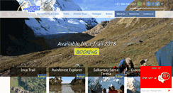 Desktop Screenshot of andeanadventuresperu.com